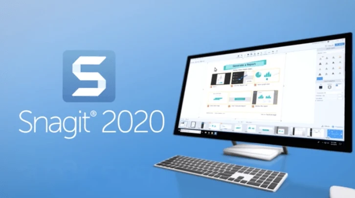 ตัวอย่างการทำงานของ Snagit 2020 ตามหน้าสินค้า