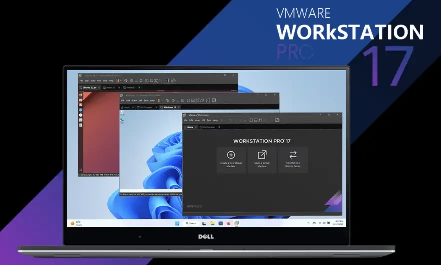 ตัวอย่างการใช้งาน VMware Workstation ตามหน้าสินค้า