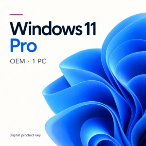 Windows 11 Pro OEM คีย์ดิจิทัล 1 เครื่อง