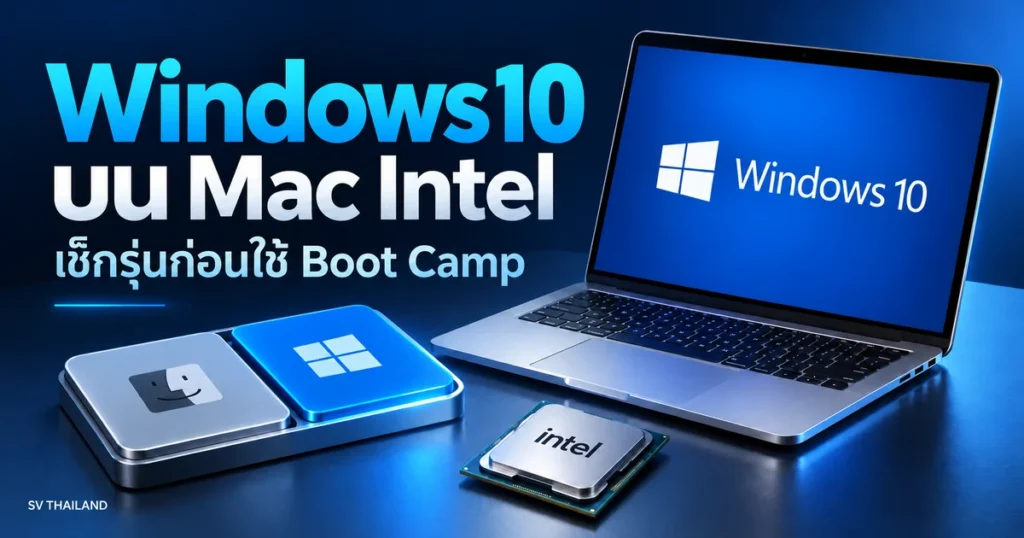 ภาพประกอบ ลง Windows บน Mac ด้วย Boot Camp: ใช้ได้กับรุ่นไหน และข้อจำกัดที่ต้องรู้